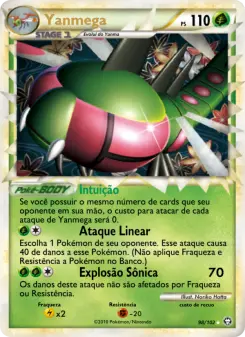 Cartas de Yanmega