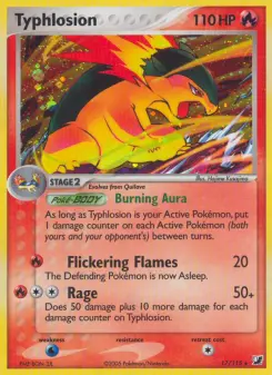 Carta Typhlosion