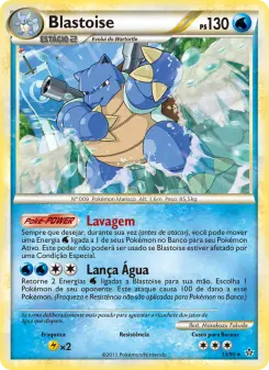 Carta Blastoise