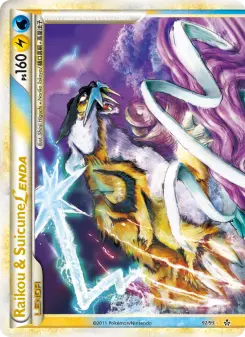 Carta Raikou & Suicune LEGEND