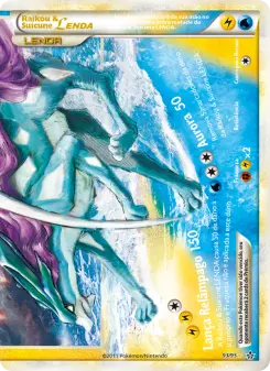 Carta Raikou & Suicune LEGEND