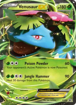 Carta Venusaur EX